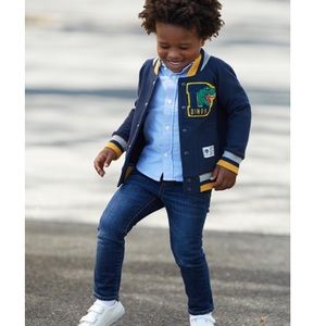 GapKids•Dinosaur Letter Bomber Jacket•NWOT